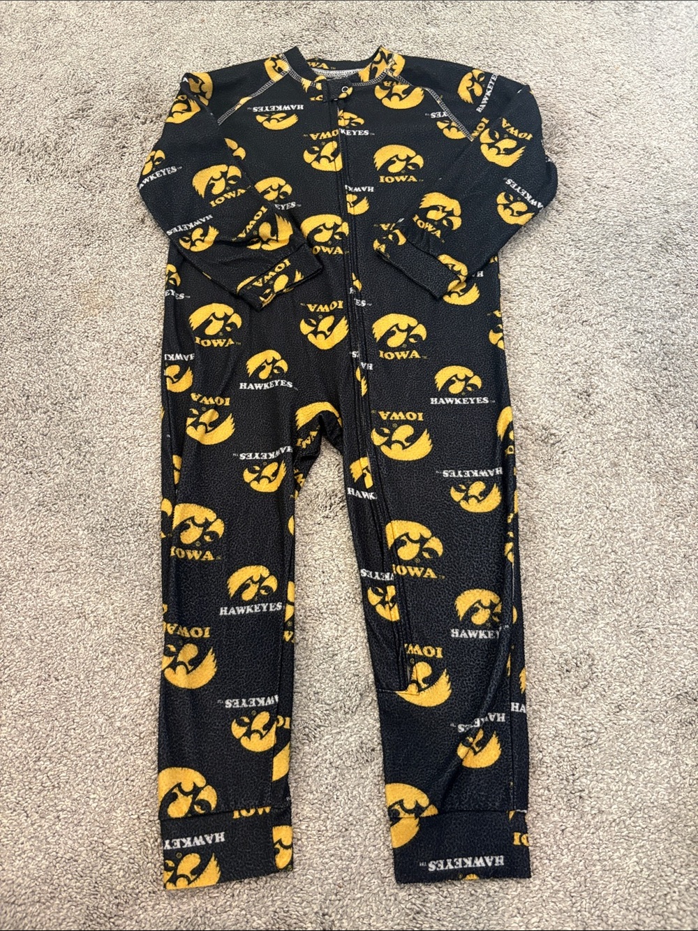 Gen 2 Iowa Hawkeyes toddler coverall 4T
